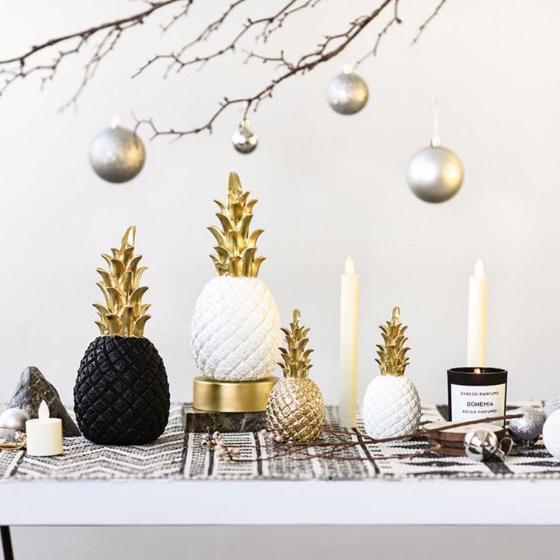 Goldene Ananas Küchen Dekoration Mit Einem Modernen Nordic Stil | Karnz