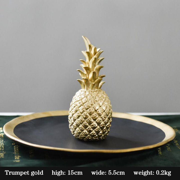 Goldene Ananas Küchen Dekoration Mit Einem Modernen Nordic Stil | Karnz