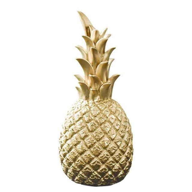 Goldene Ananas Küchen Dekoration Mit Einem Modernen Nordic Stil | Karnz