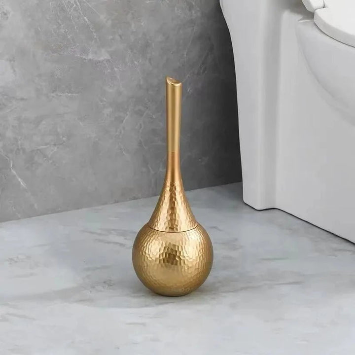GOLDENLUXE – Elegante, formschöne Toilettenbürste mit edlem Metalldesign für moderne Badezimmer