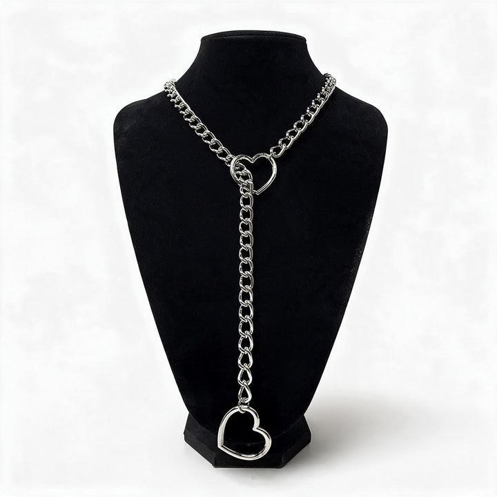 Gothic-Punk-Herzkette
