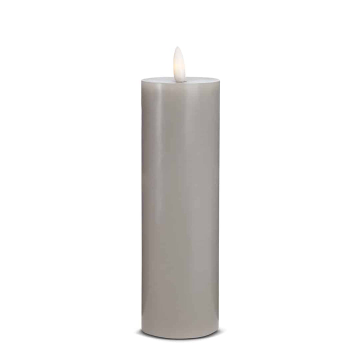 LED Kerze (1 Stück) mit realistischer 3D Flamme 5 x 20 cm | Karnz