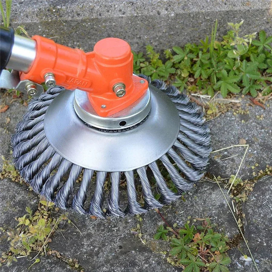 Karnz | TurboTrimmer™️ Unkrautbürste & Trimmer aus Kohlenstoffstahl