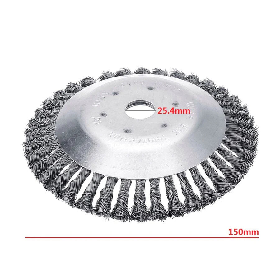 TurboTrimmer™️ Unkrautbürste & Trimmer aus Kohlenstoffstahl