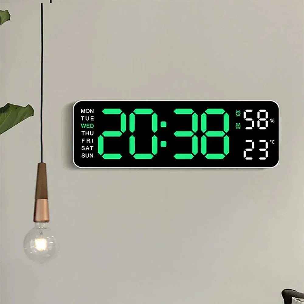 Multifunktionaler elektronischer Wecker mit USB-Stromversorgung und gut lesbarem Display