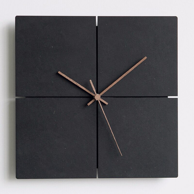 Minimalistische Wanduhr 28 cm – Modernes Design in runder und quadratischer Ausführung für Zuhause und Büro