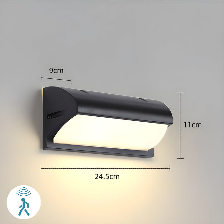 Karnz | LED Außen Bewegungsmelder wasserdichte Wandlampe
