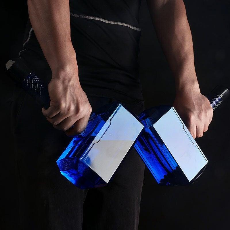 Hammerförmige Flasche