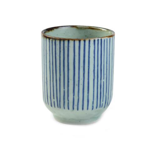 Handgemaltes Gittermuster Teetasse | Karnz