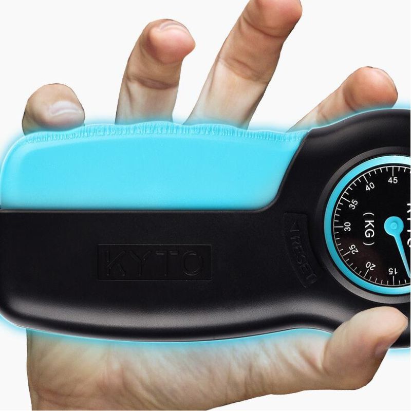 GripKracht ProMeter – Handtrainer mit digitalem Kraftmesser für Griff- und Unterarmtraining | Karnz