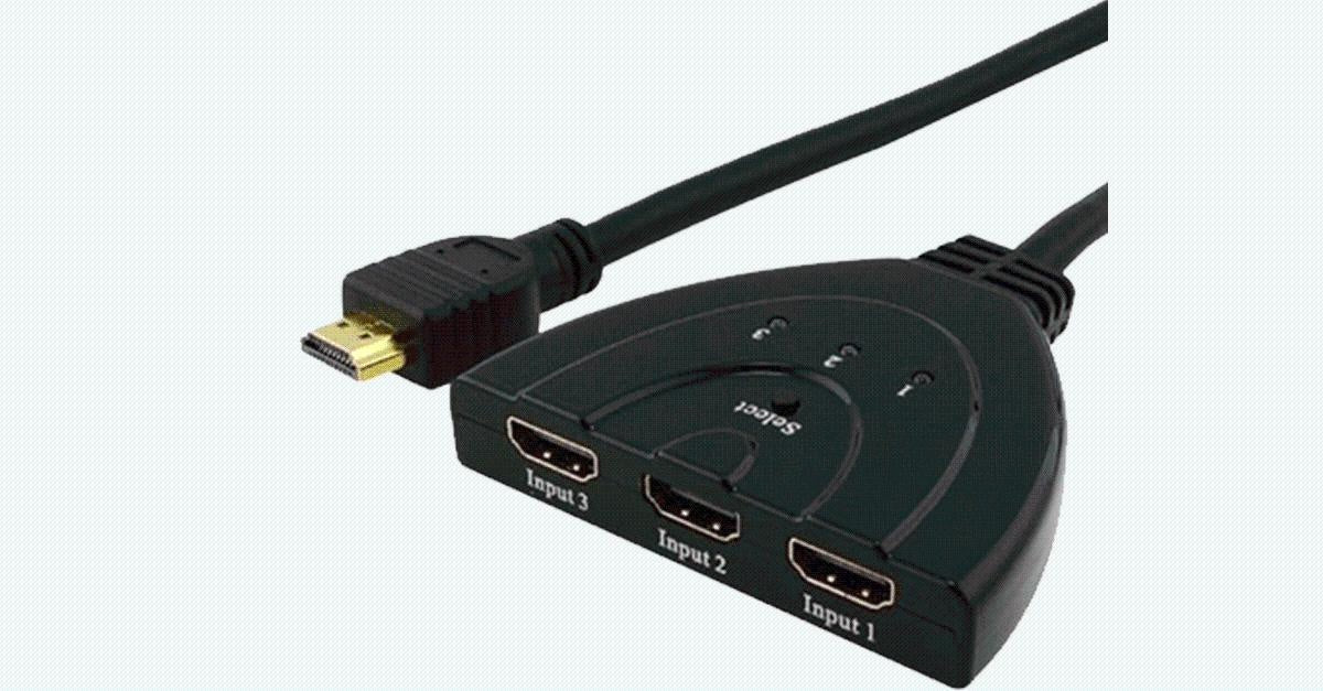 HDMI Switch 3*1 (3 In*1 Out) Splitter Switch - Das Leben einfacher machen! | Karnz