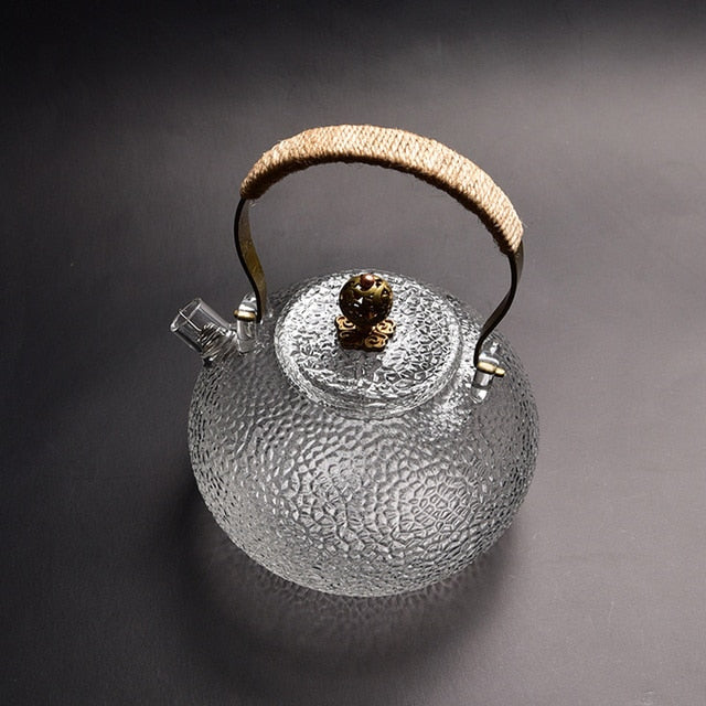 Hitzebeständige Glas Teekanne Teefilter Teeset Wasserkocher Kaffee Teekanne | Karnz