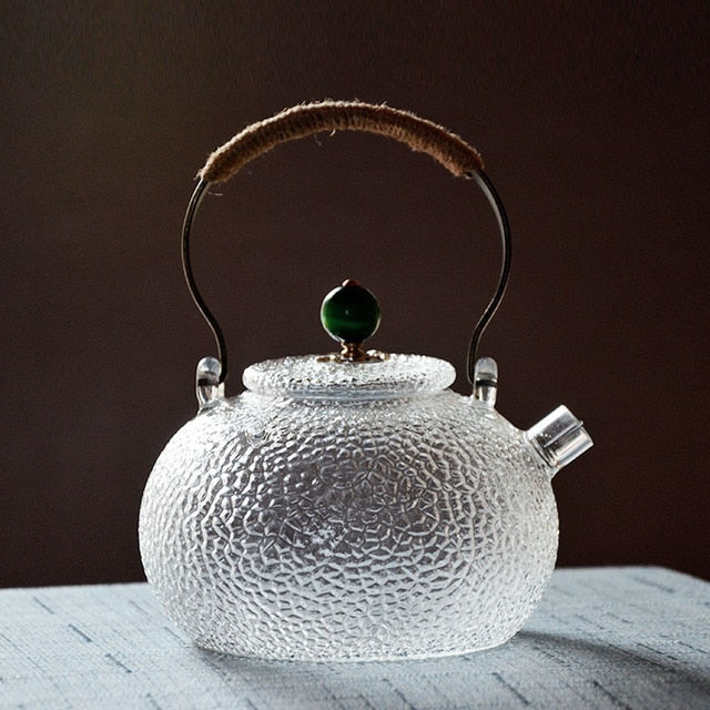 Hitzebeständige Glas Teekanne Teefilter Teeset Wasserkocher Kaffee Teekanne | Karnz