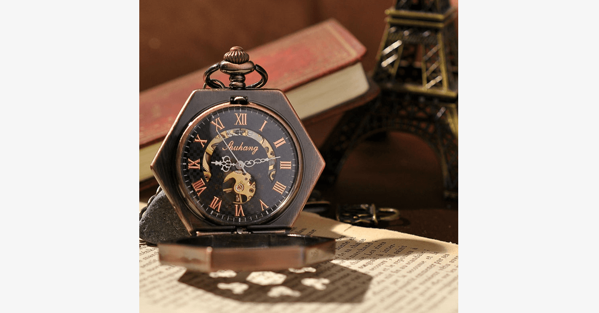 Hexlock Mechanische Taschenuhr – Zeit stilvoll erfassen