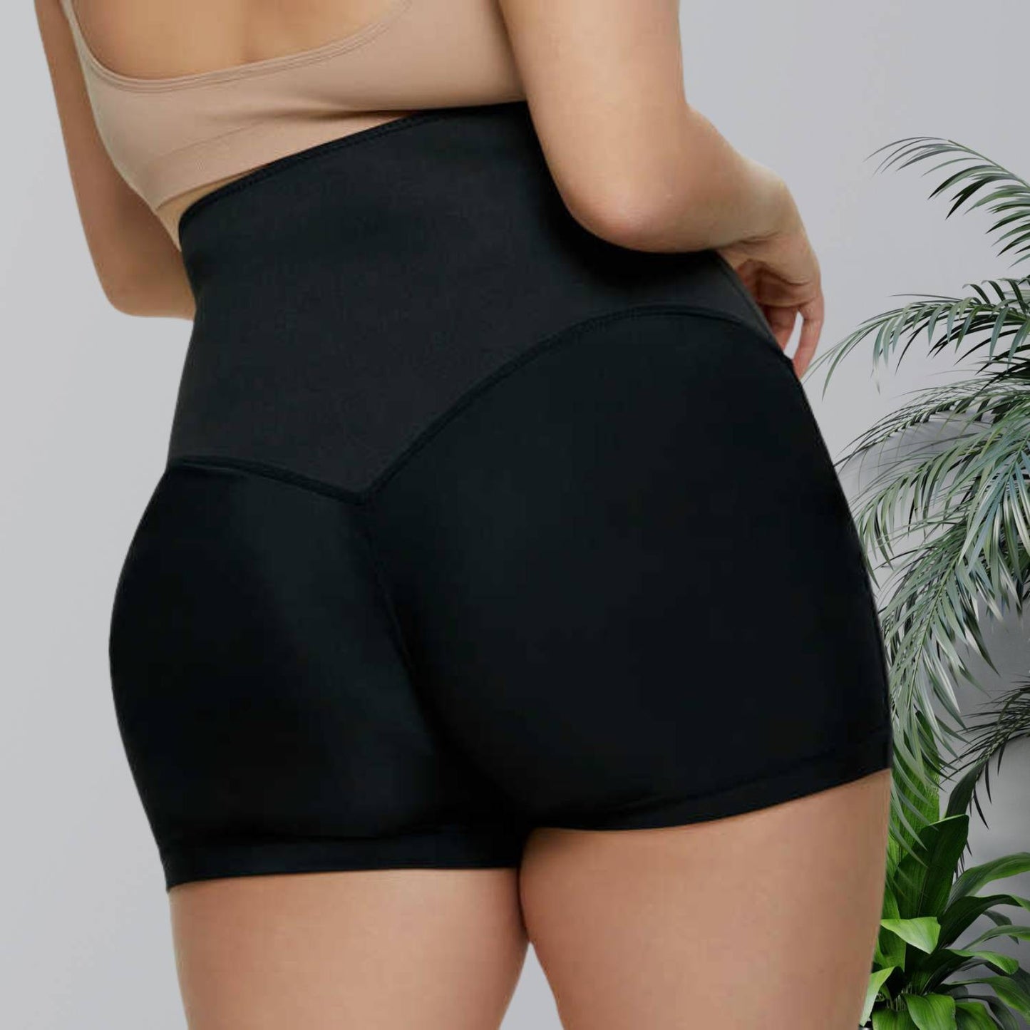 SweatFit Taillentrainer – Hohe Taille Sauna Leggings mit Taillentrainer für Frauen | Karnz