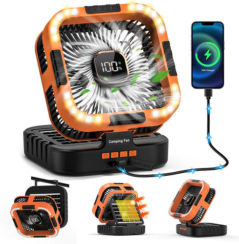 3 in 1 Solar Camping Ventilator | Karnz