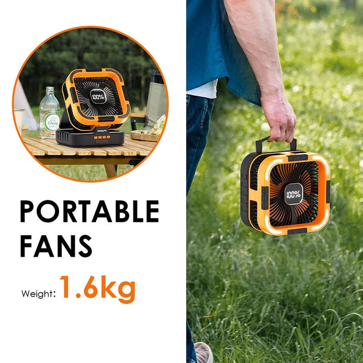3 in 1 Solar Camping Ventilator | Karnz