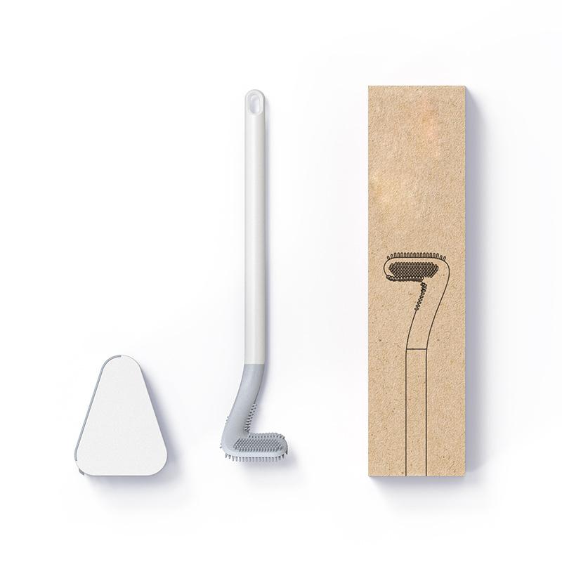 Langer Griff Flexibel Silikon Golf Toilettenbürste | Karnz