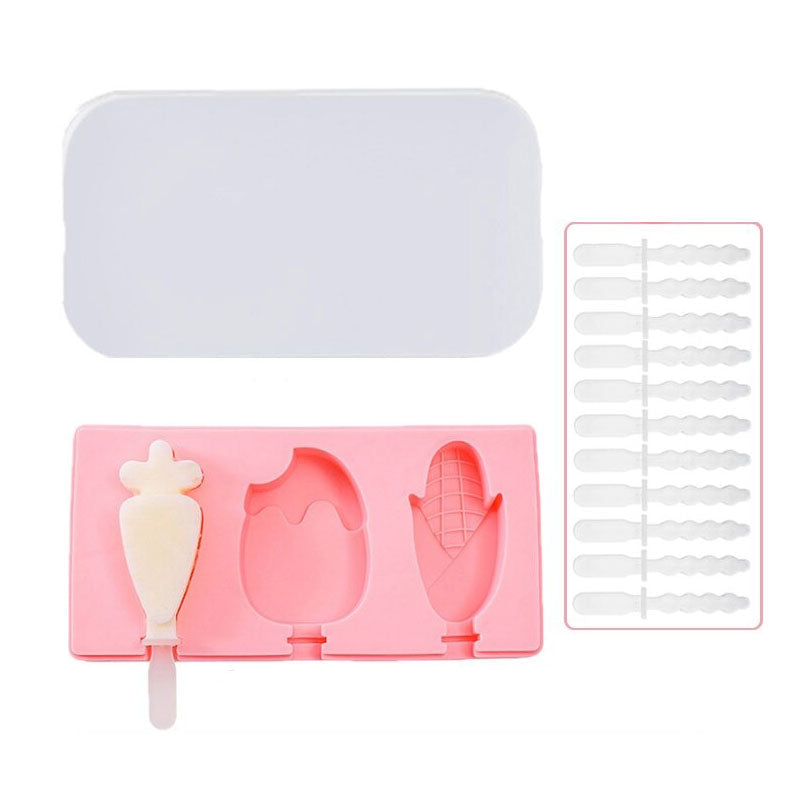 Eiscremeform Popsicle Formen mit Deckel DIY selbstgemachte Eis am Stiel Form | Karnz