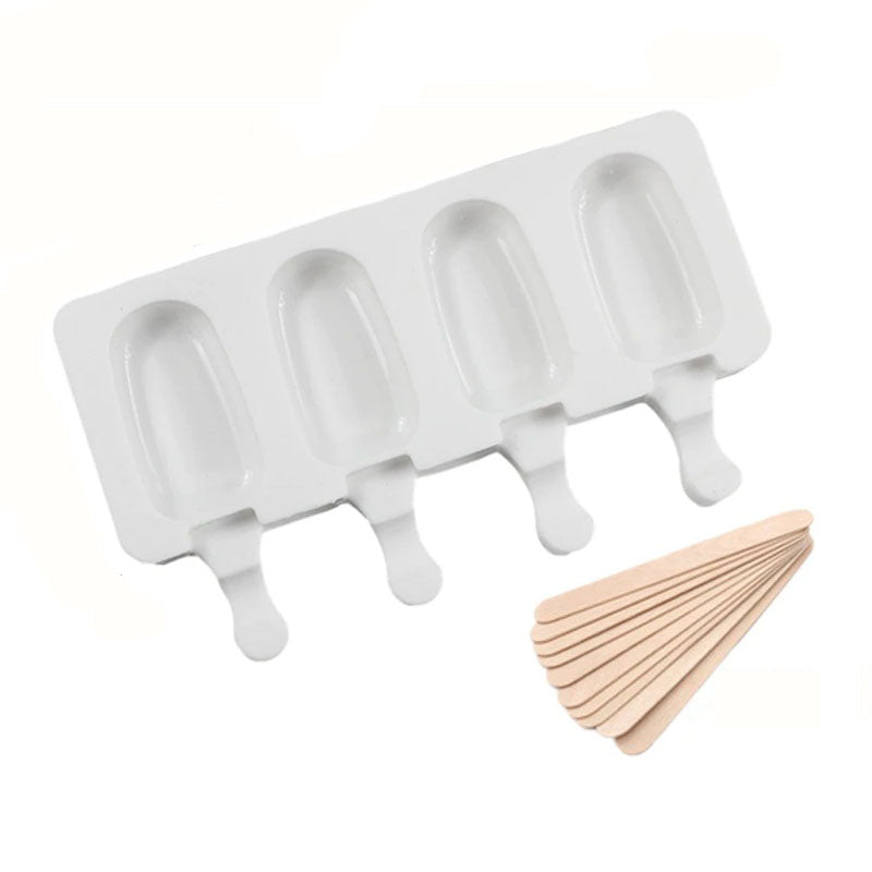 Eiscremeform Popsicle Formen mit Deckel DIY selbstgemachte Eis am Stiel Form | Karnz