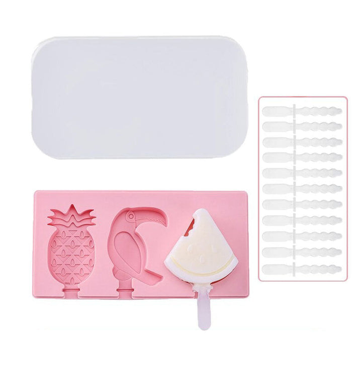 Eiscremeform Popsicle Formen mit Deckel DIY selbstgemachte Eis am Stiel Form | Karnz