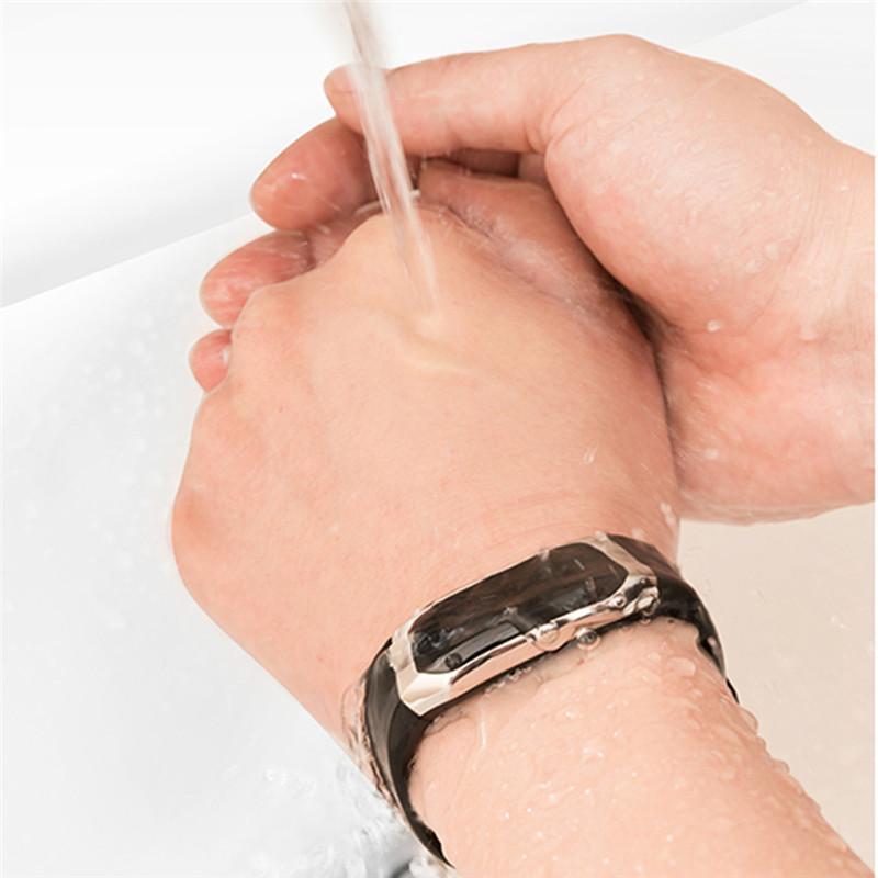 Karnz | Fitband Smartwatch wasserdicht Blutdruck Sauerstoff Herzfrequenzmonitor Sportarmband