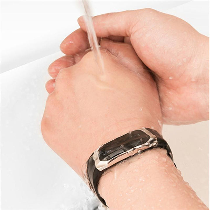 Karnz | Fitband Smartwatch wasserdicht Blutdruck Sauerstoff Herzfrequenzmonitor Sportarmband