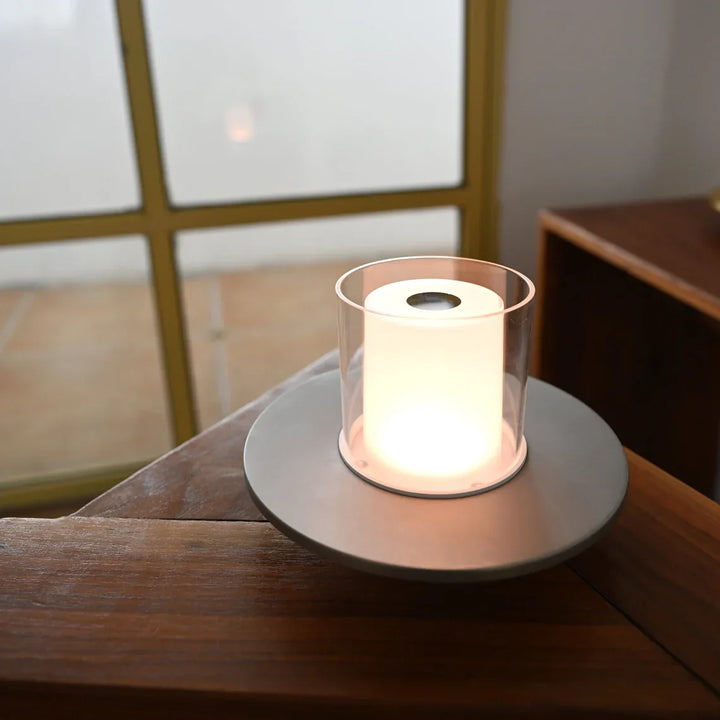Glas Kerzen Tischlampe | Karnz