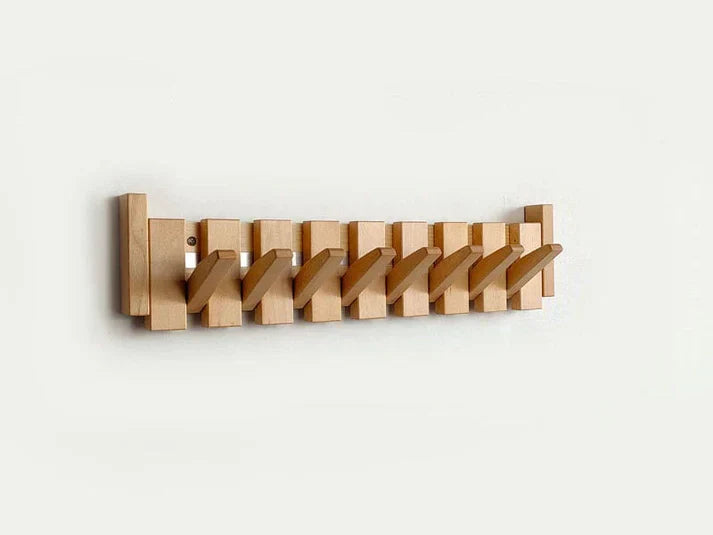 Karnz | HarmonyCoat Holz Klavier Kleiderständer – Stilvolle Wanddekoration & Praktische Aufbewahrung