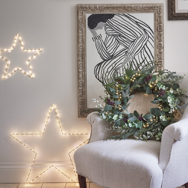 Weihnachtsdekorationen Sternen-LED-Fensterlicht
