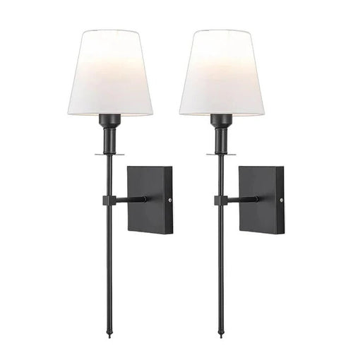 Wiederaufladbares kabelloses Wandleuchten-Set, 2er-Pack