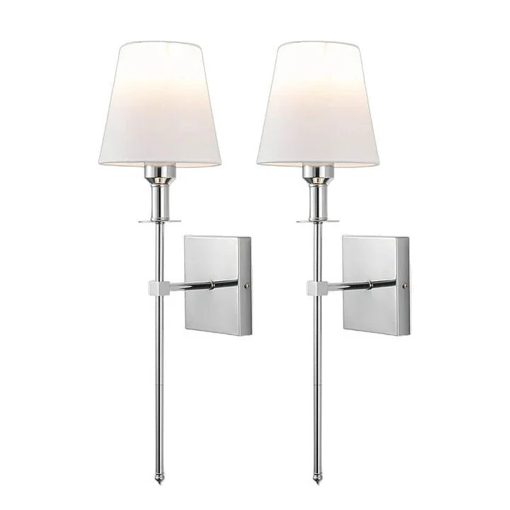 Wiederaufladbares kabelloses Wandleuchten-Set, 2er-Pack
