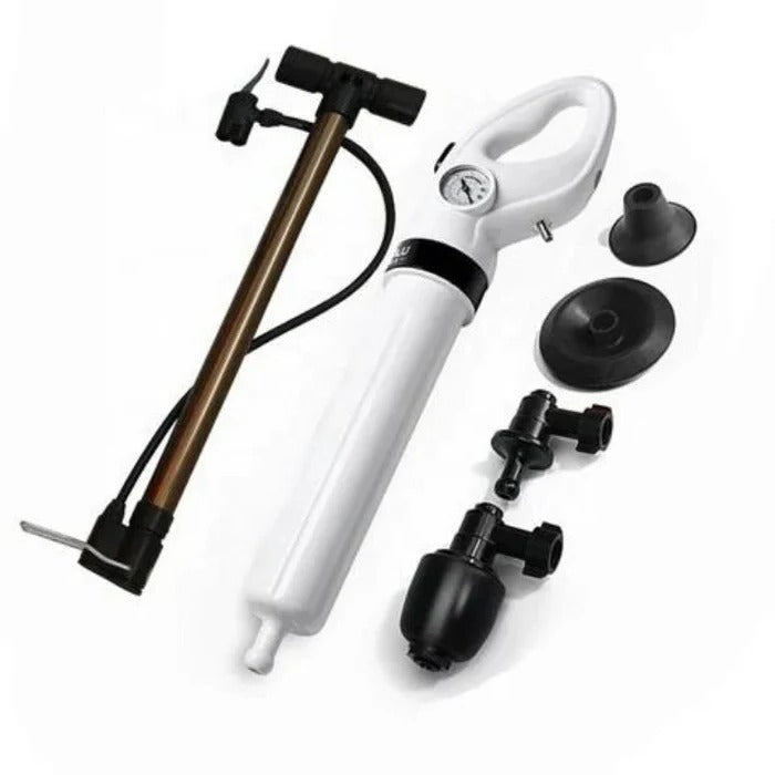 Hochdruck-Toilettenpömpel und Abflussreiniger