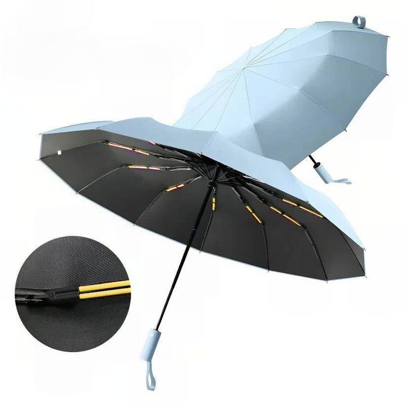 Umweltfreundlicher, winddichter Regenschirm