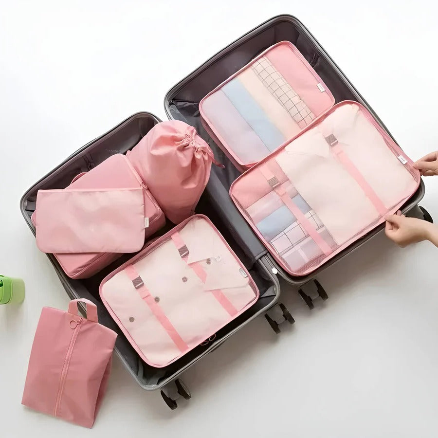 7er-Packwürfel-Set für Reisen