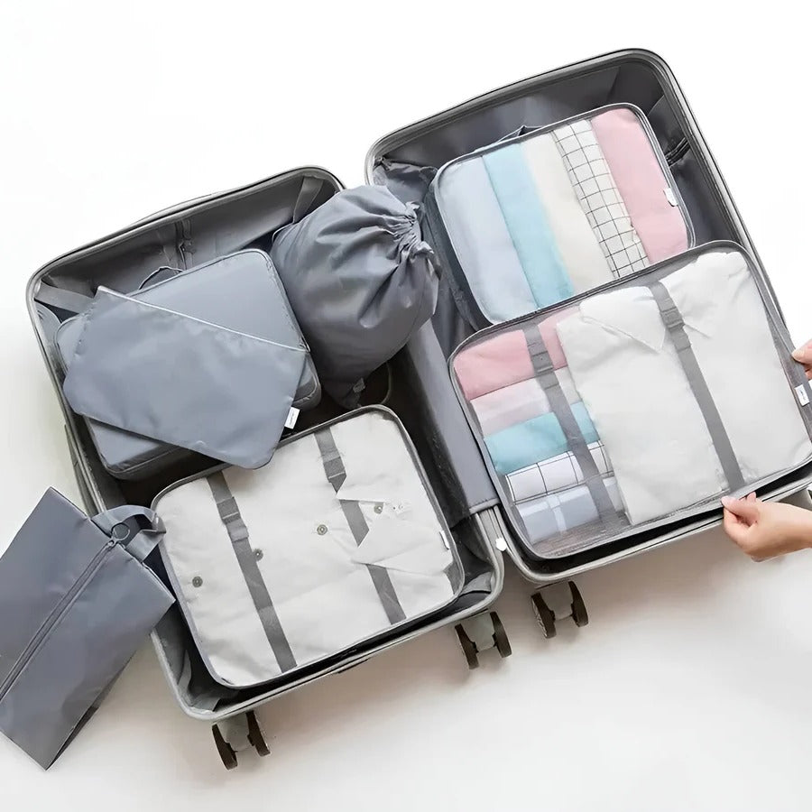 7er-Packwürfel-Set für Reisen