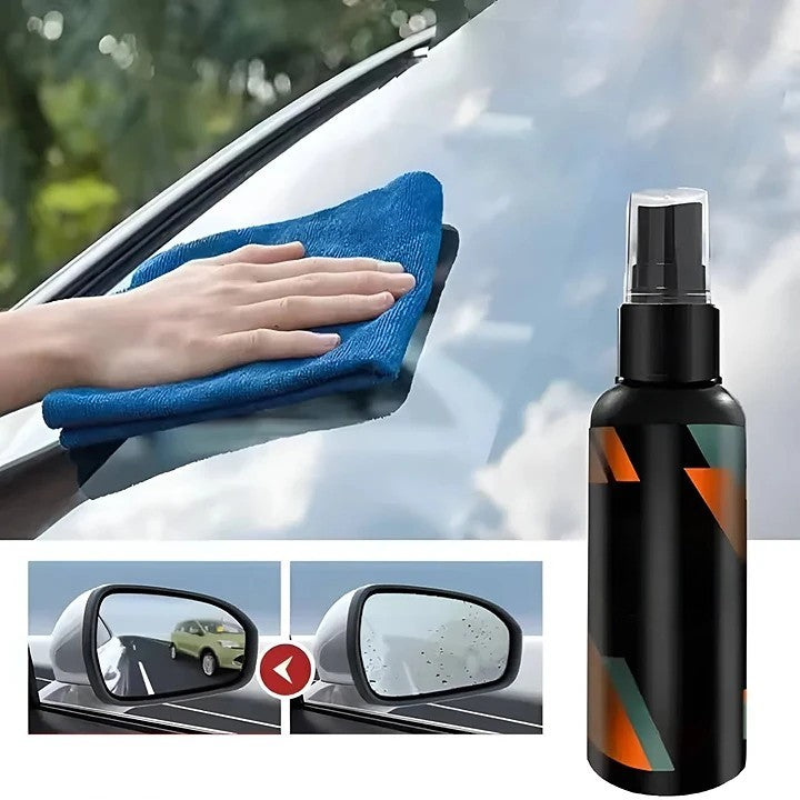 Wasserabweisende Windschutzscheibe mit hydrophober Glasbeschichtung