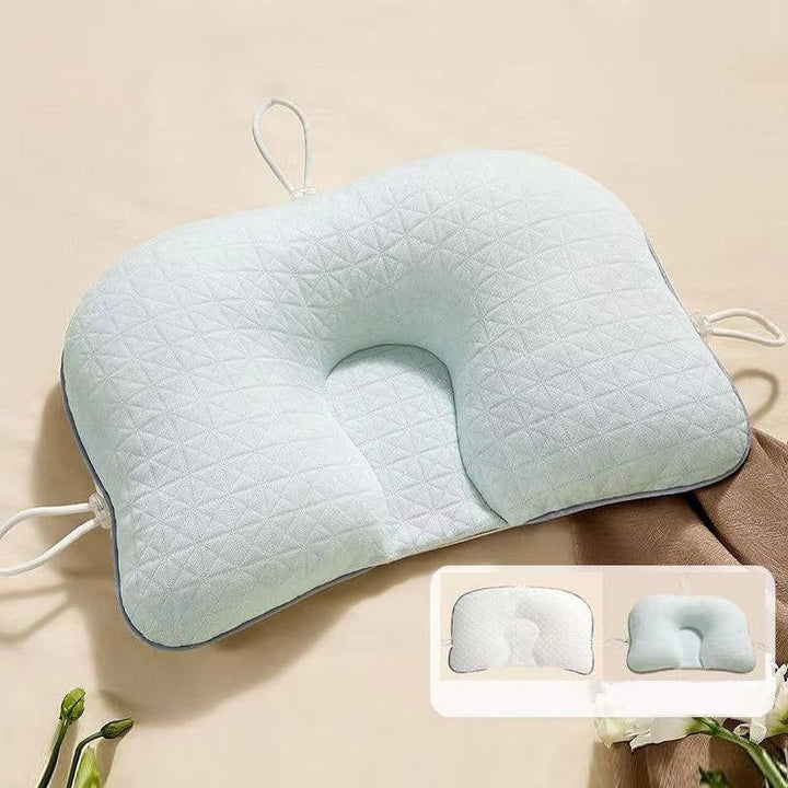 Babykissen mit Memory-Schaum und Baumwollbezug, tragbares Stützkissen für Säuglinge