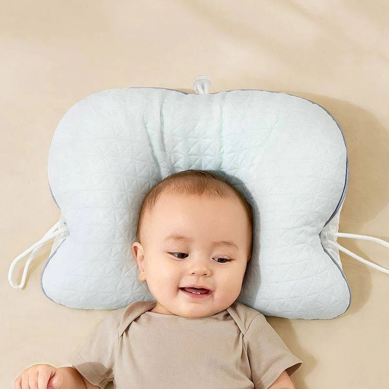 Babykissen mit Memory-Schaum und Baumwollbezug, tragbares Stützkissen für Säuglinge