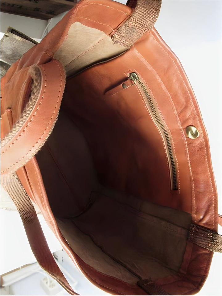 Sandsberg stilvolle Tasche aus veganem Leder