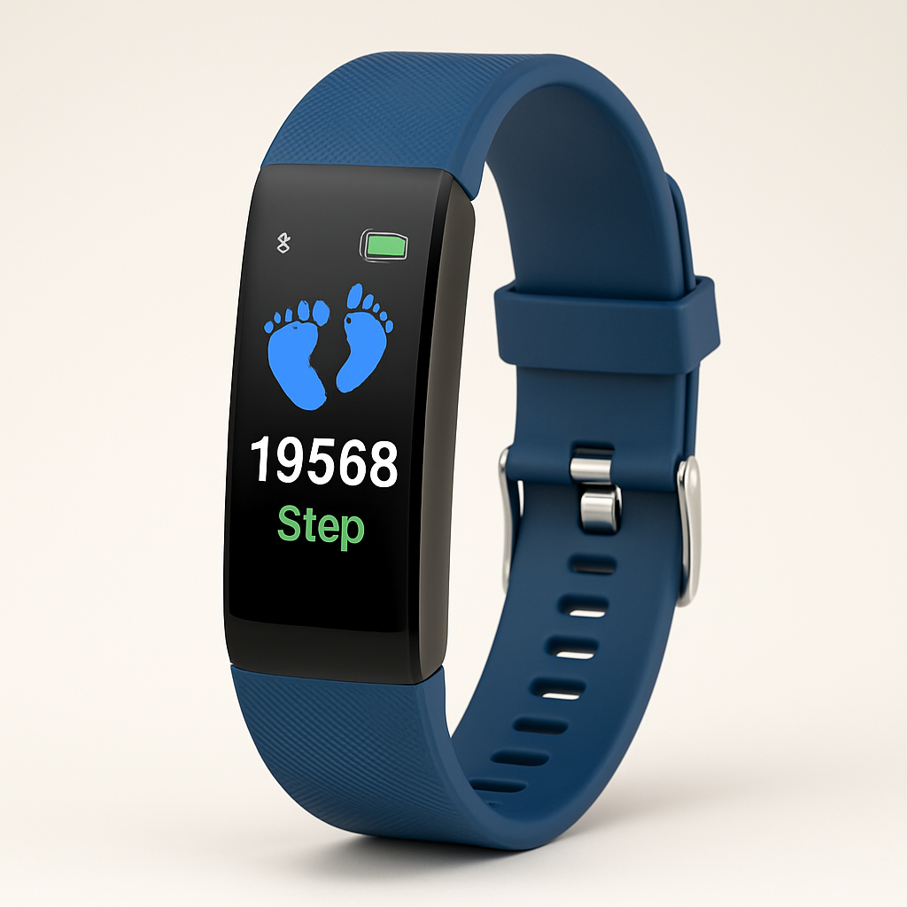 VitaWatch | Senioren-Smartwatch mit Gesundheitsmonitor und großem LED-Bildschirm | Karnz