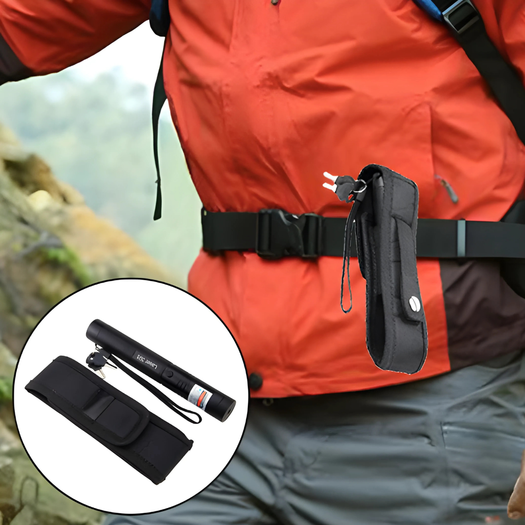 Wiederaufladbare Hochleistungs-Laserpointer-Taschenlampe