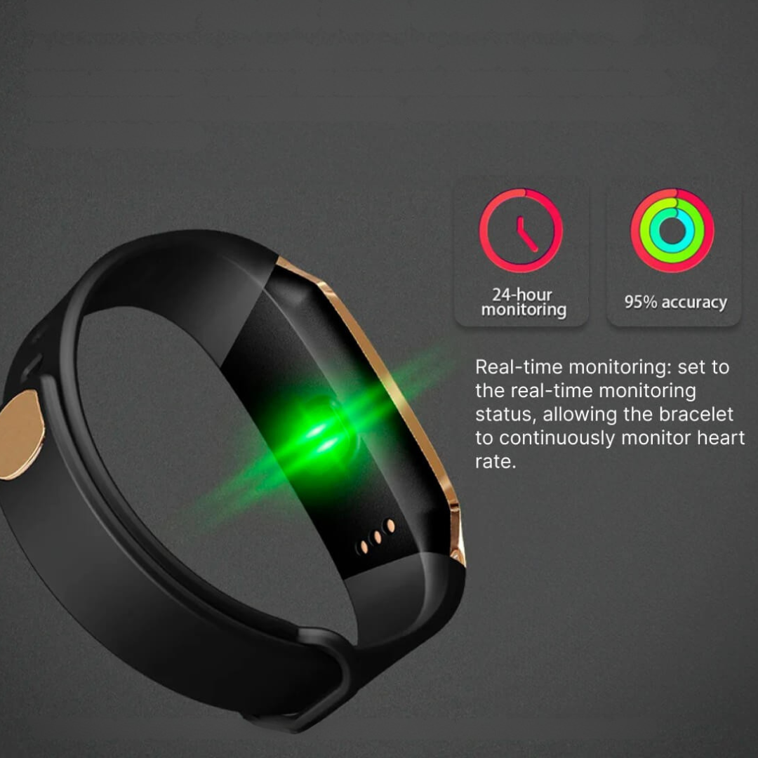 Smartwatch-Fitness-Tracker mit Herzfrequenzmessung