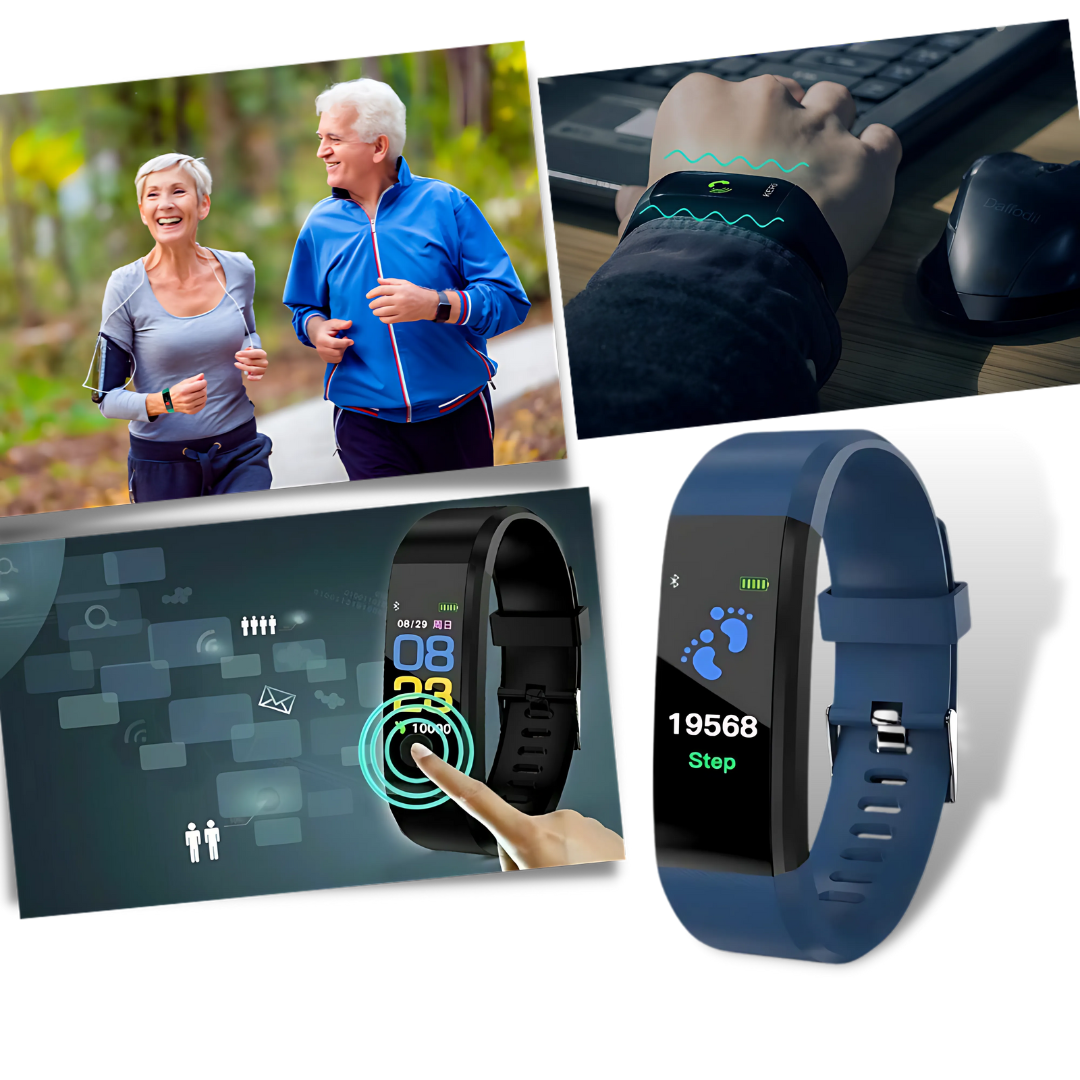 Fitness-Tracker, Gesundheitsüberwachung, Smartwatch