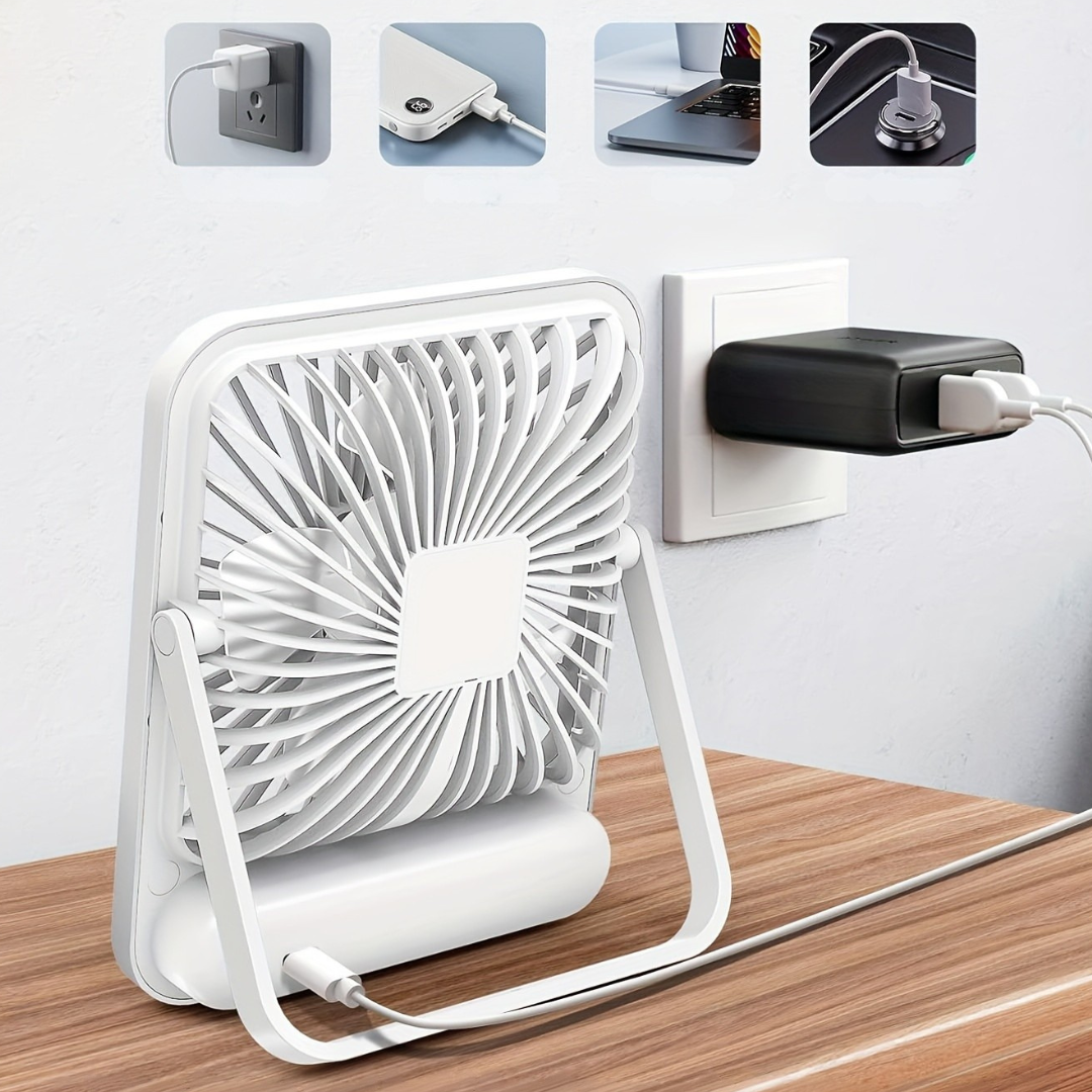Tragbarer USB wiederaufladbarer Tischkühler | Karnz