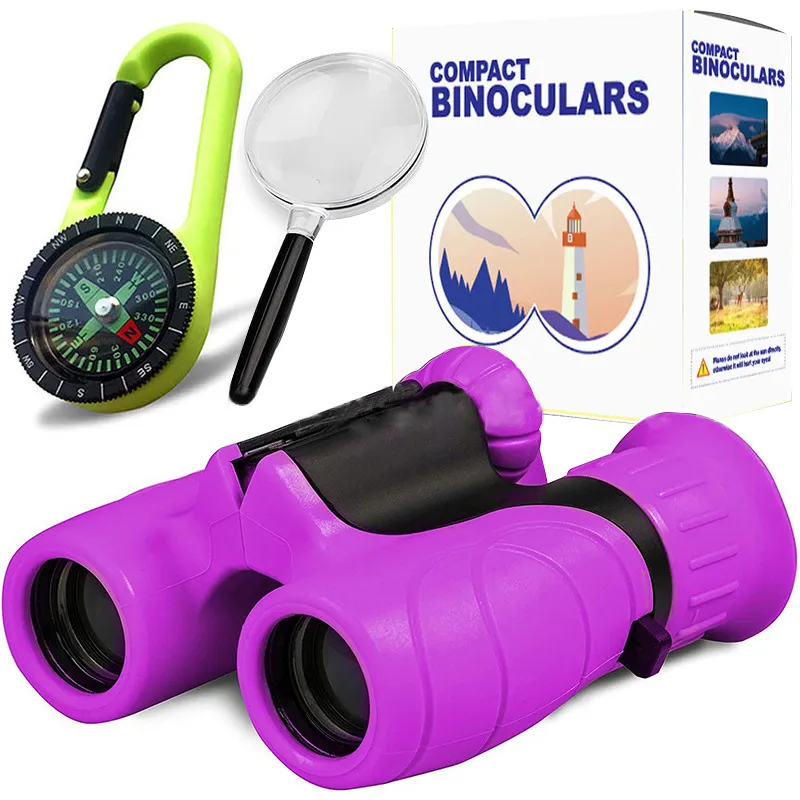Karnz | Fernglas für Kinder Leichtgewichtiges Outdoor-Abenteuer