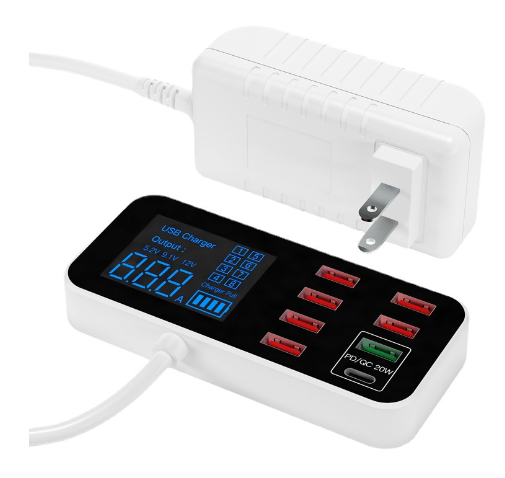 Karnz | Eindhoven Multi-USB-Ladegerät | Schnellladegerät für Netzadapter