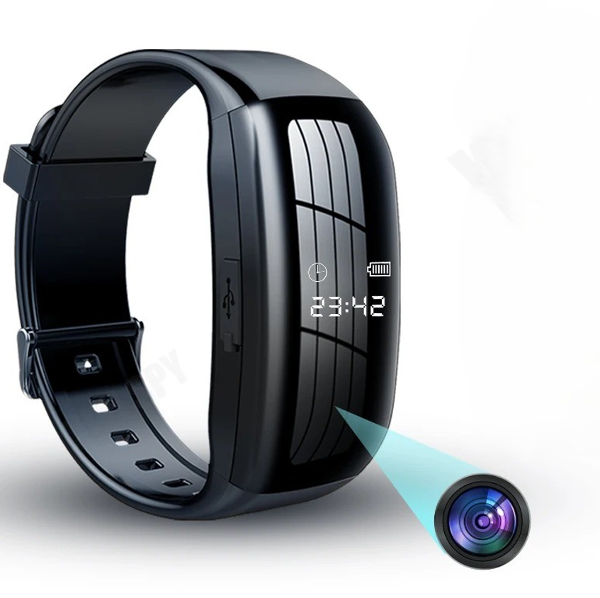 Karnz | Silent Sight Mini Drahtlose HD Kamera Uhr