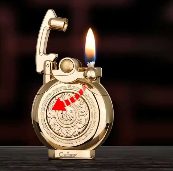 Mechanischer Flip Top Kerosin Winddichter Feuerzeug | Karnz