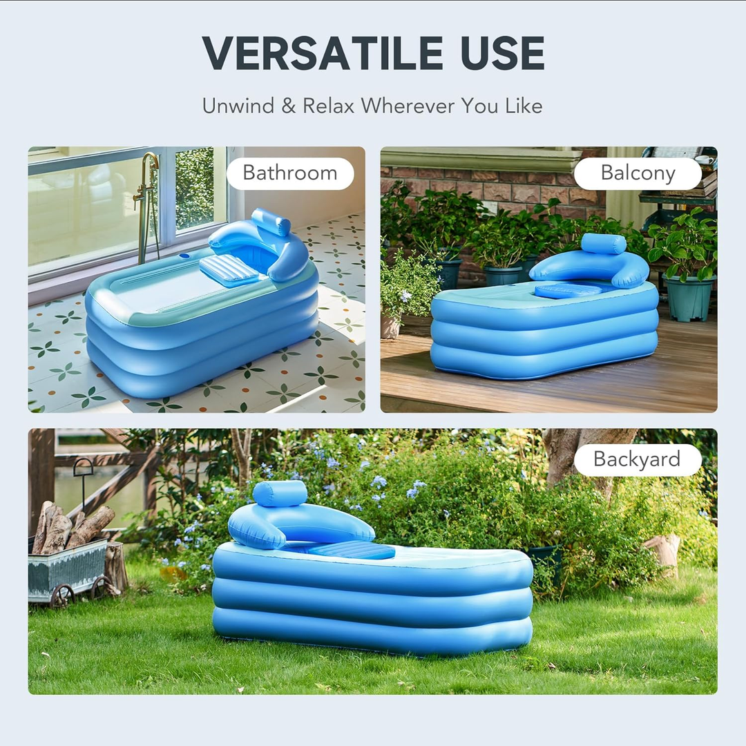 Portables Aufblasbares Spa Entspannendes Vollbad | Karnz